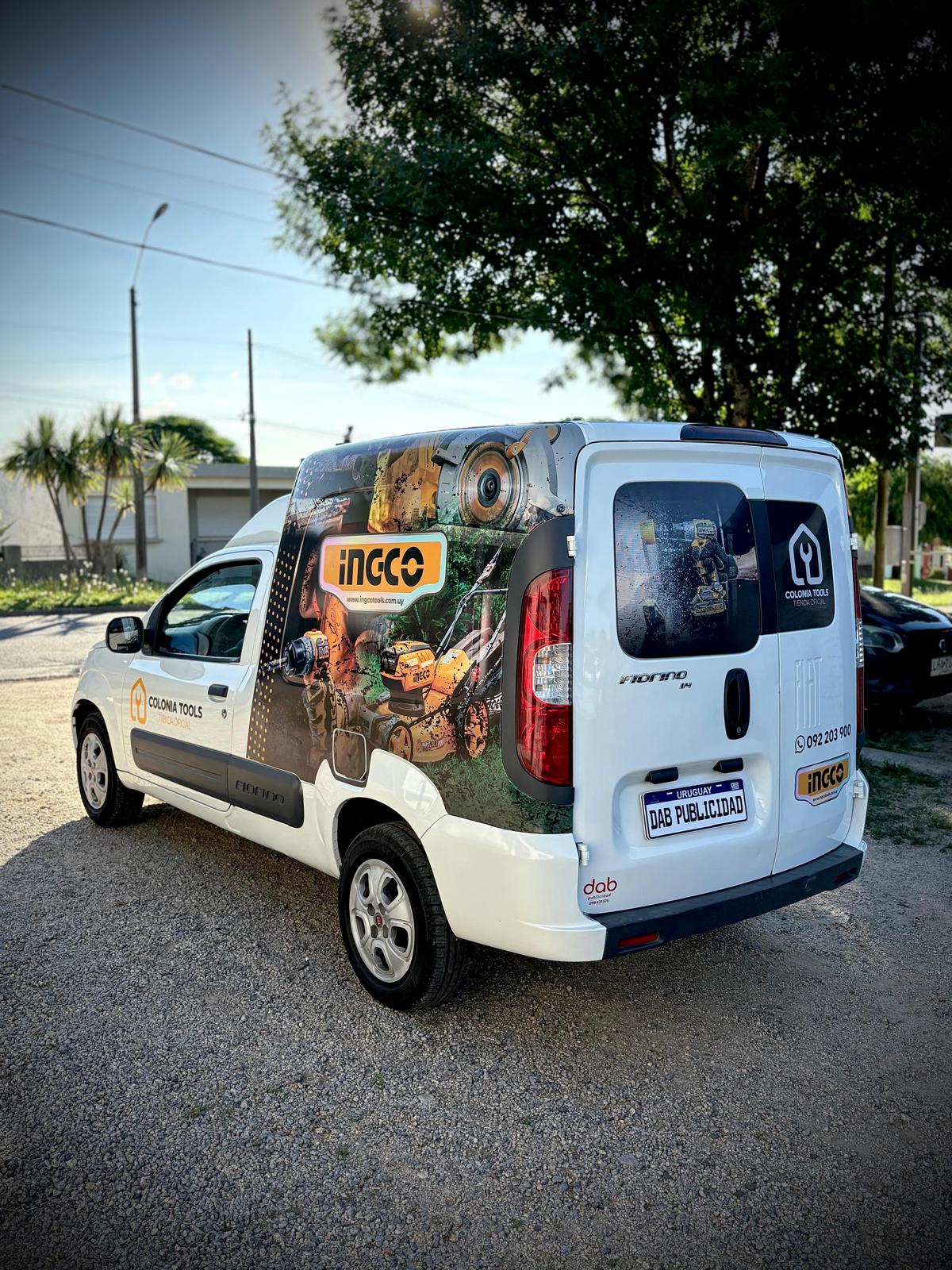 Gráfica vehicular y ploteo de flota de empresas en Colonia, Uruguay